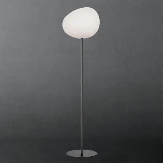Foscarini Gregg grande da terra, 186 cm, grafite