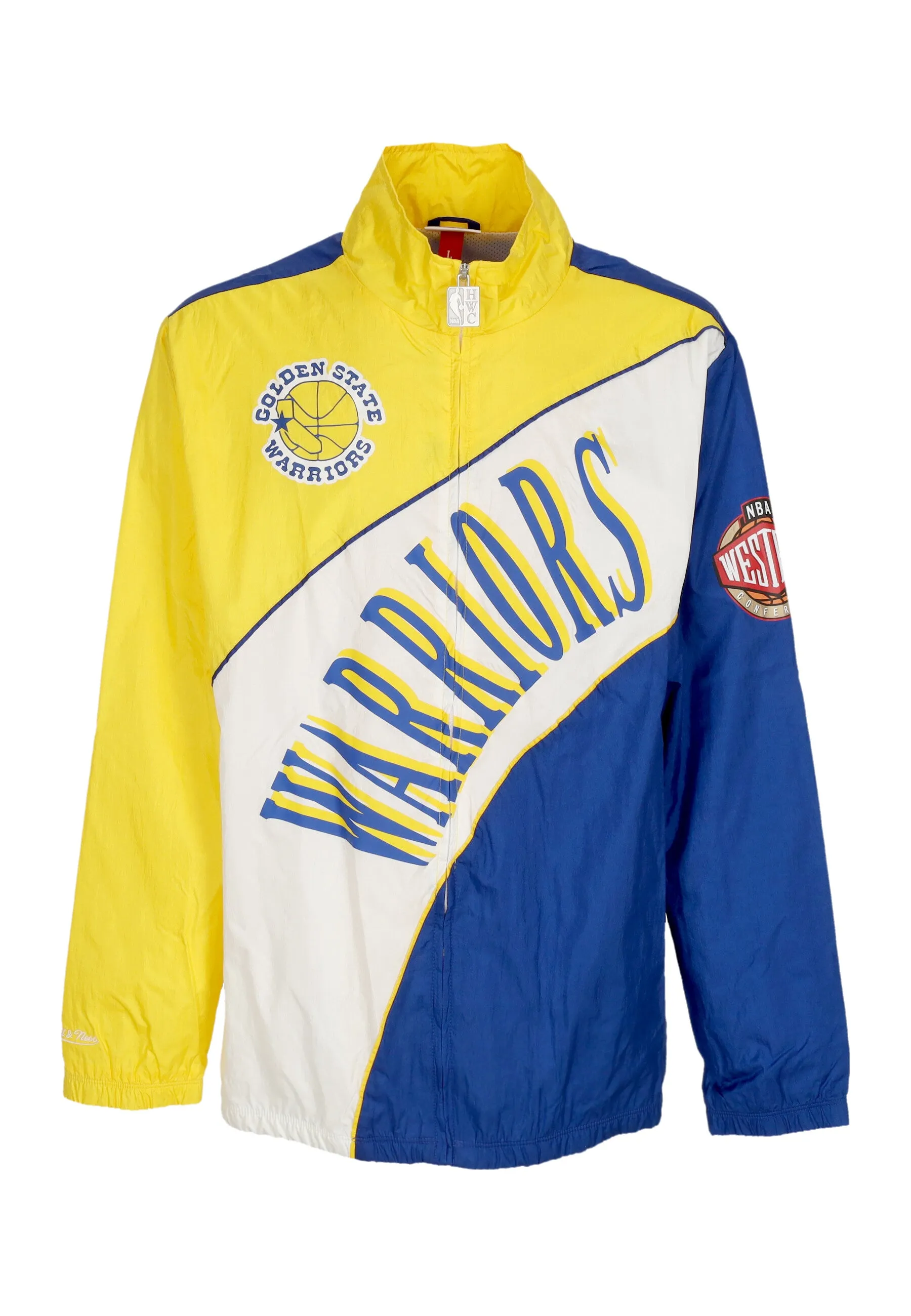Giacca a Vento Uomo Nba Arched Retro Lined Windbreaker Golwar Multi/white