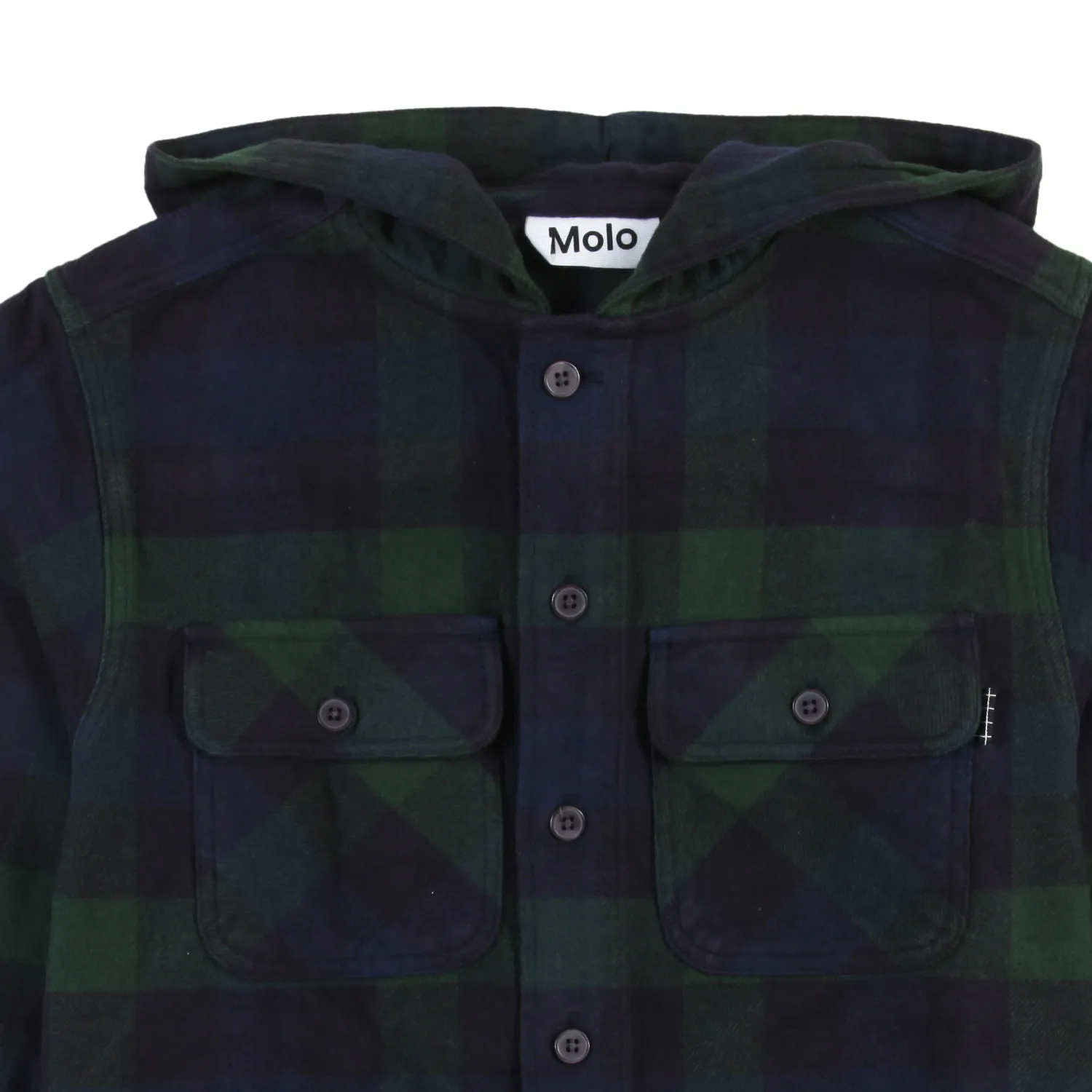 Giacca Camicia Rizz Verde E Blu A Quadri