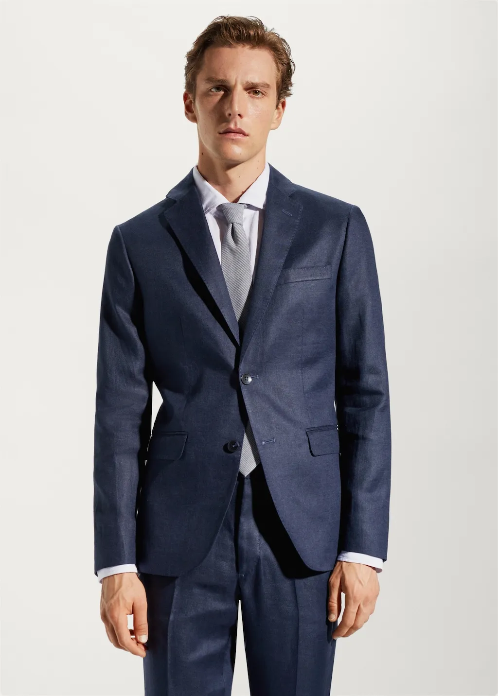 Giacca completo 100% lino
