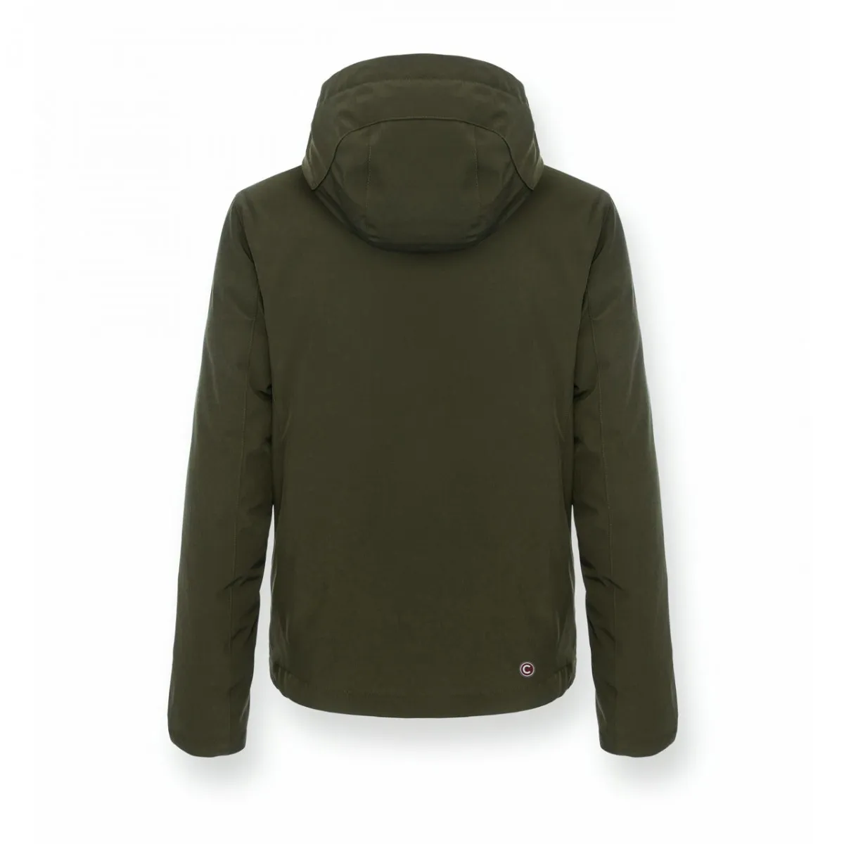 Giacca Imbottita In Softshell Con Cappuccio