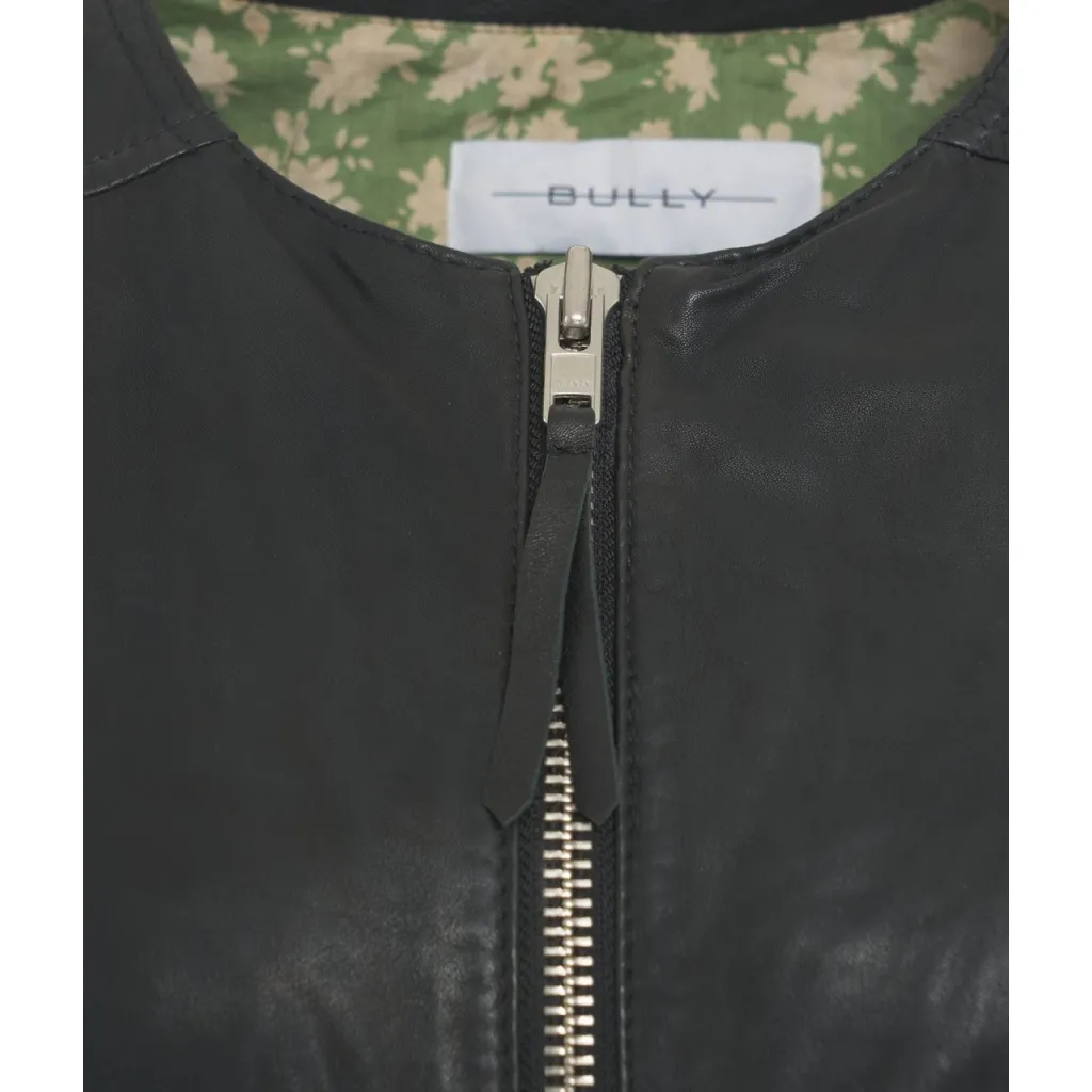 Giacca in pelle nero