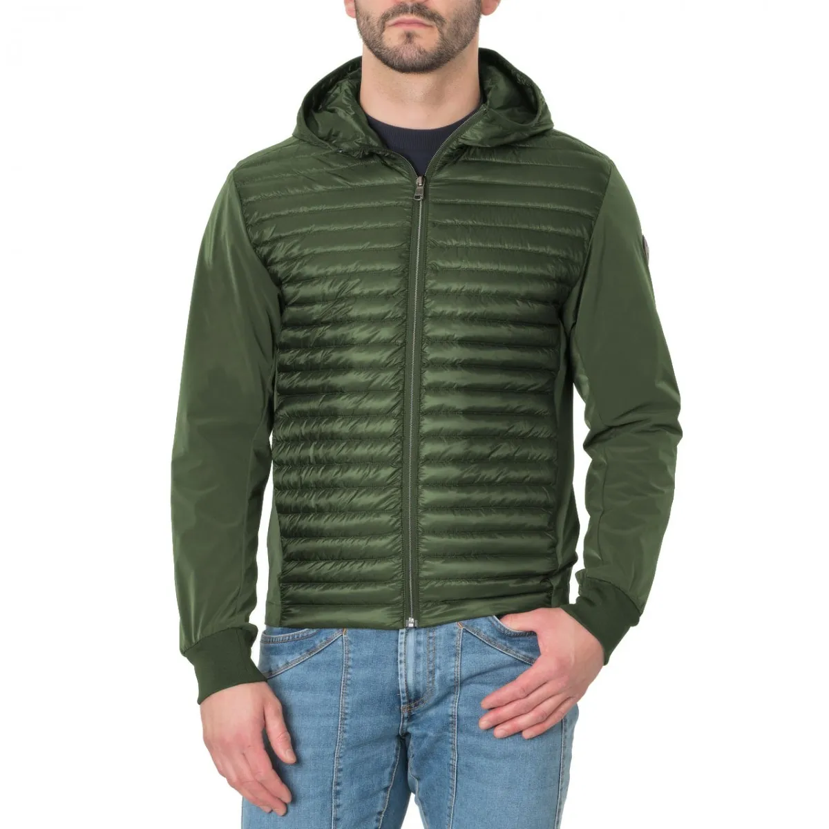Giacca Leggera Con Cappuccio Botanical