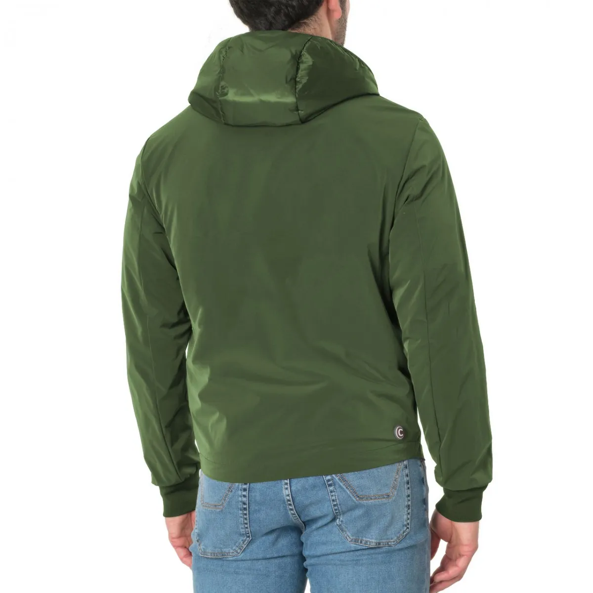 Giacca Leggera Con Cappuccio Botanical