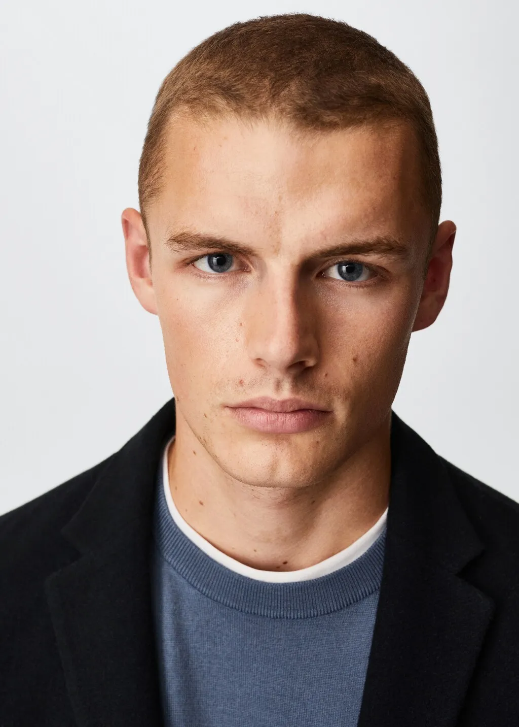 Giacca slim-fit lana