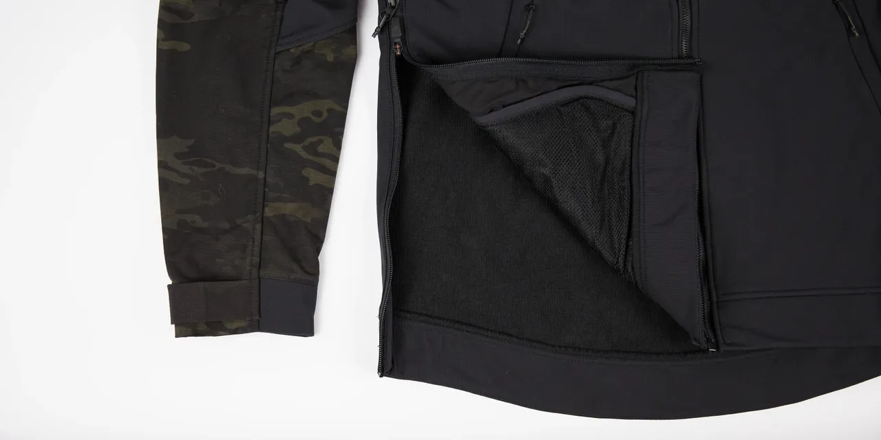 Giacca softshell Viktos Combonova multicam nera