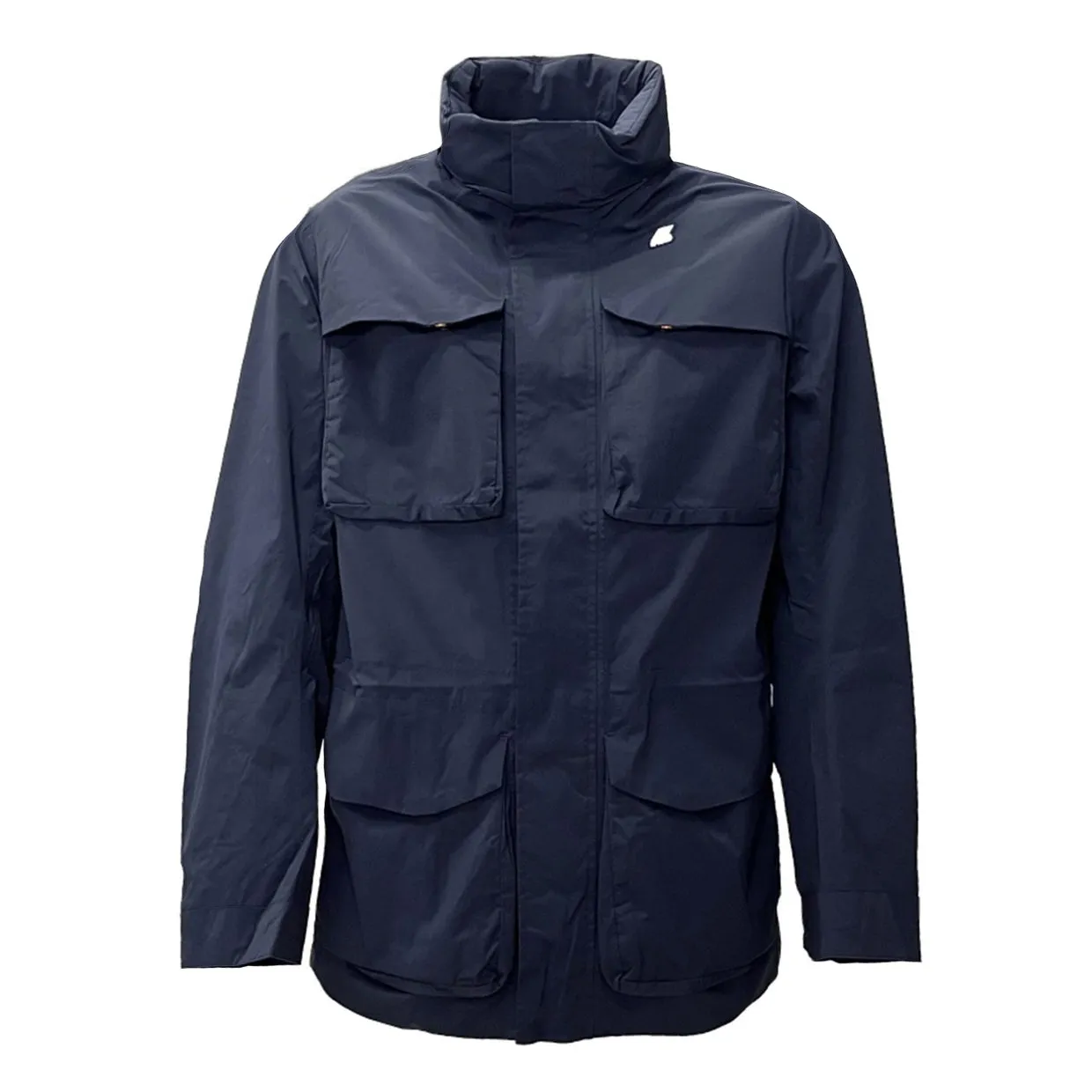 Giubbino K-Way Manphy Stretch Nylon Jersey Blu