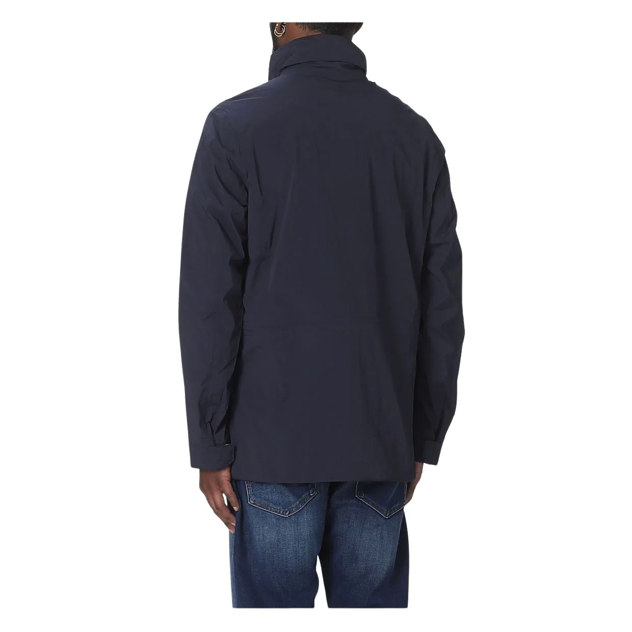 Giubbino K-Way Manphy Stretch Nylon Jersey Blu