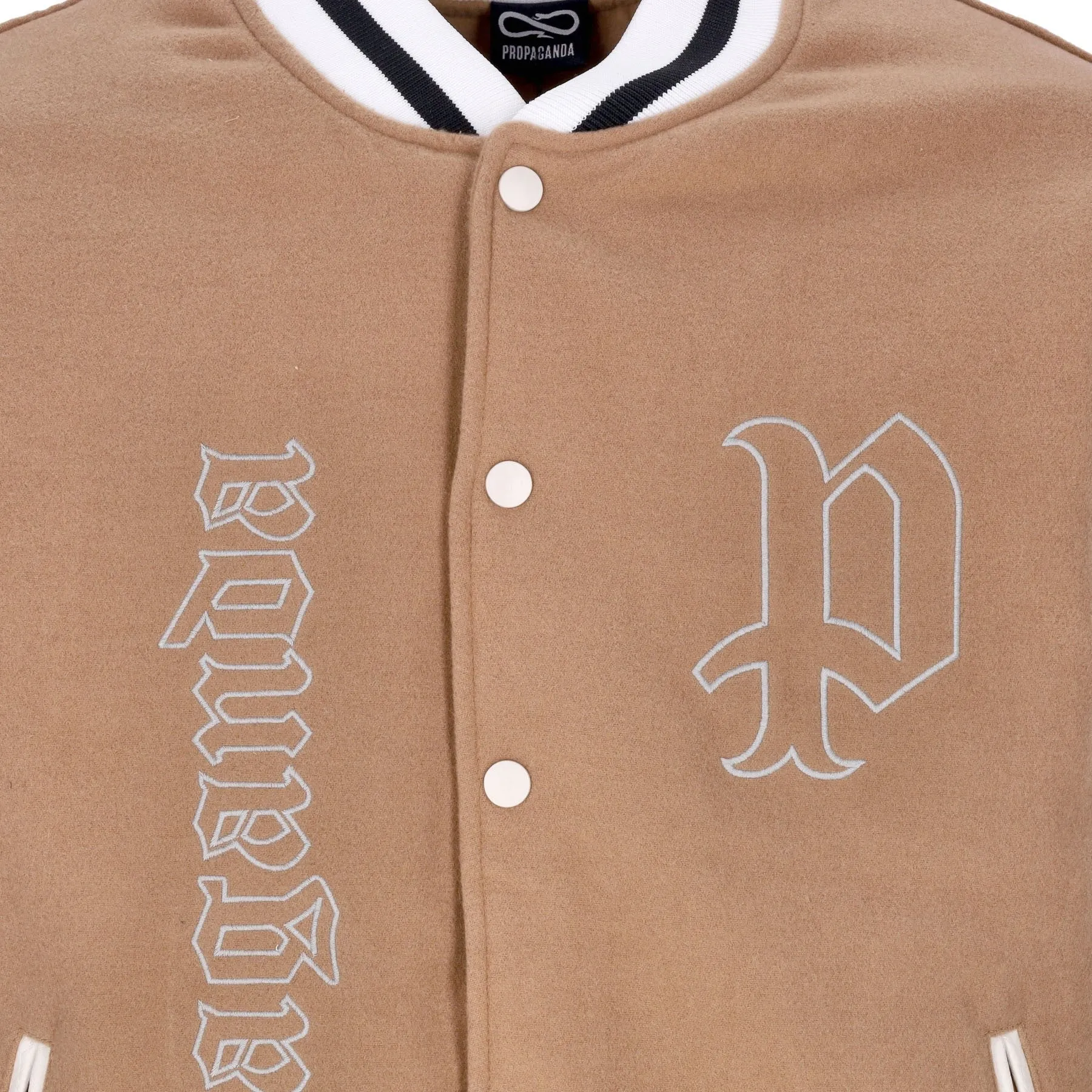 Giubbotto College Uomo Dirty Street College Jacket Camel