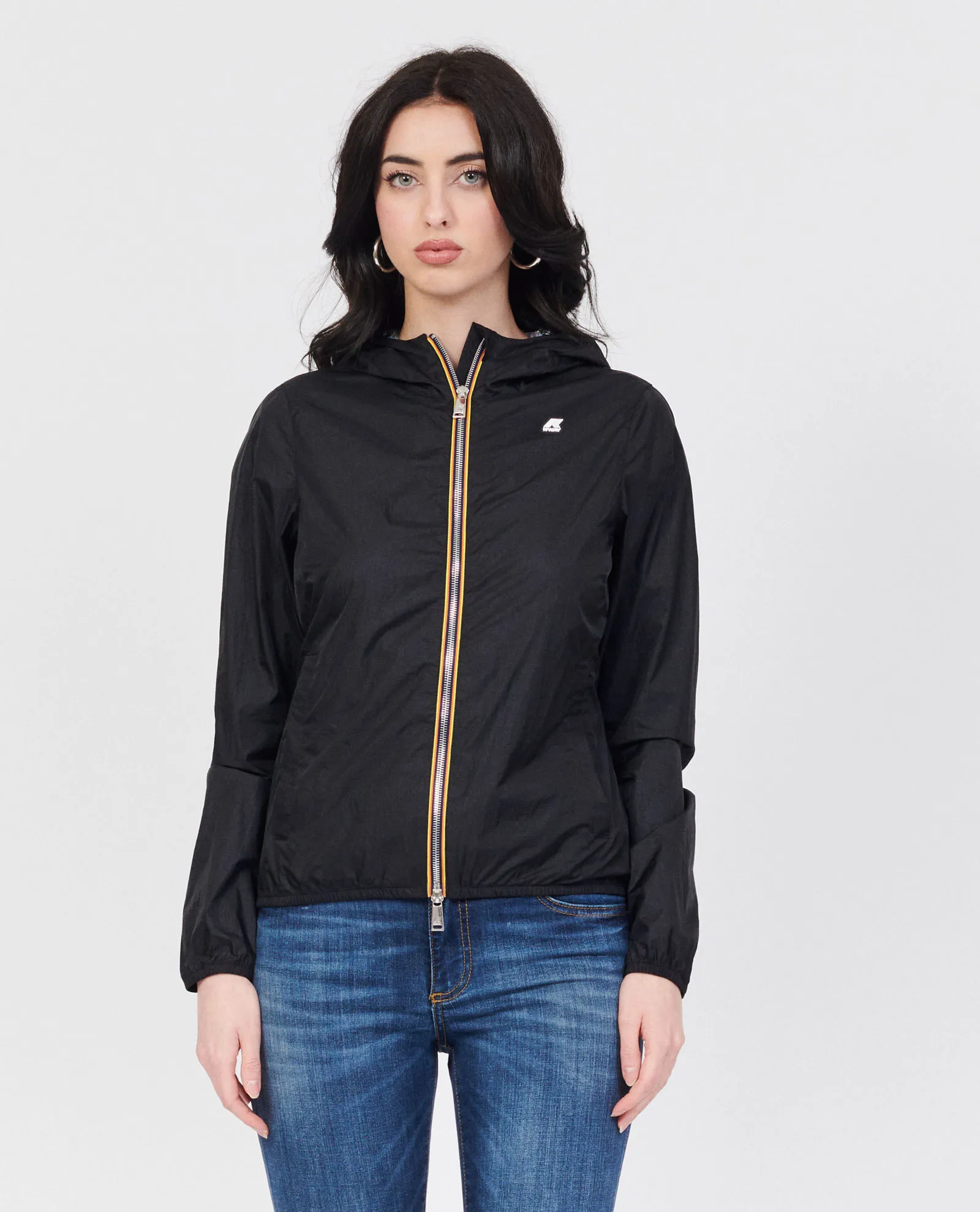 Giubbotto corto Lil slim fit con cappuccio