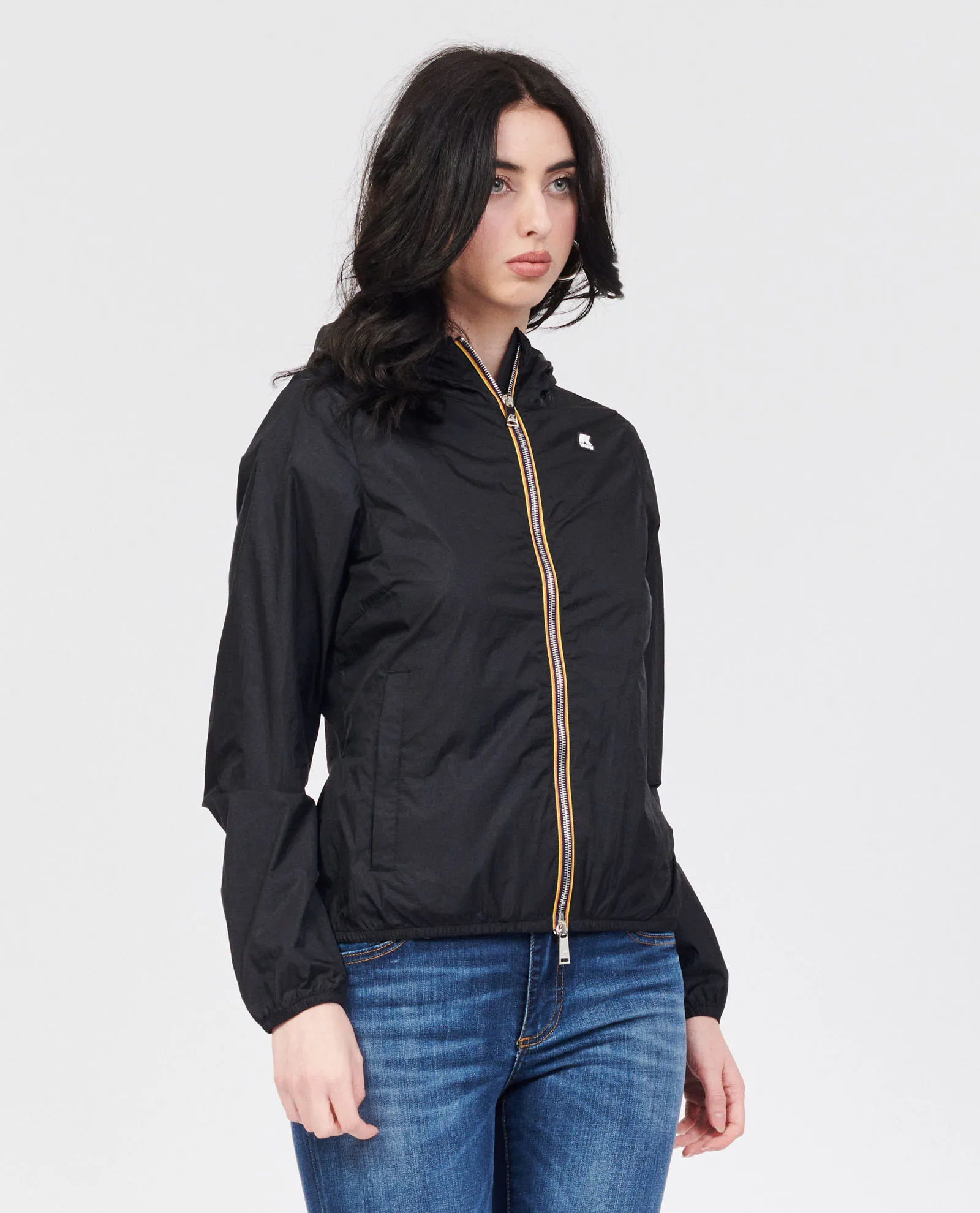 Giubbotto corto Lil slim fit con cappuccio