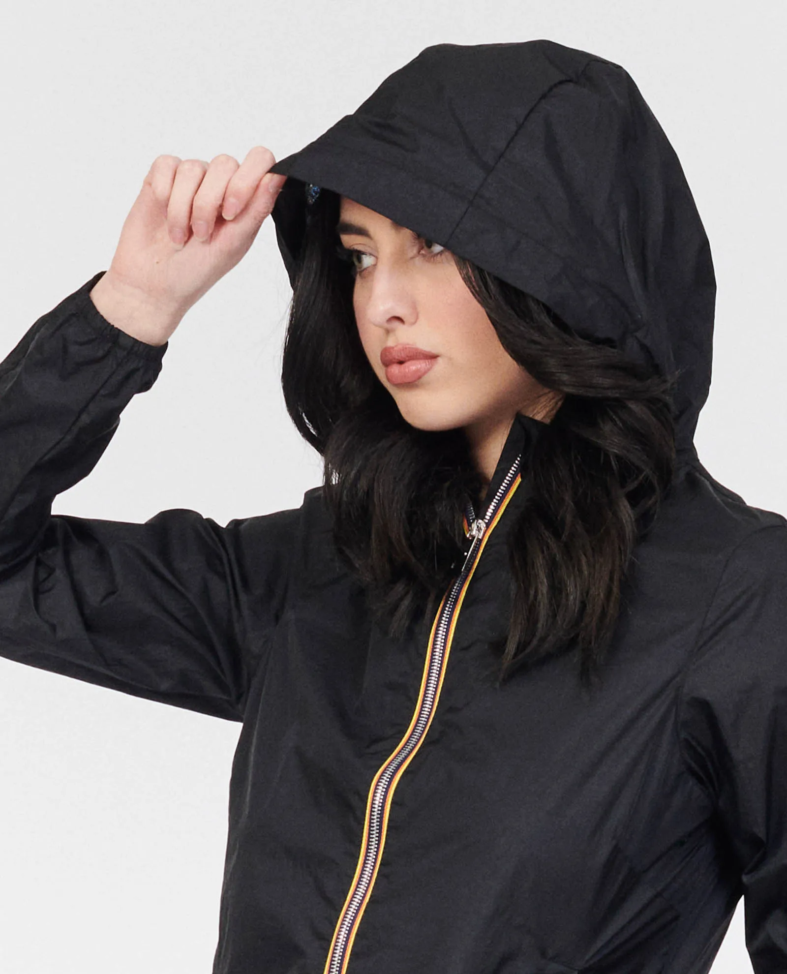Giubbotto corto Lil slim fit con cappuccio