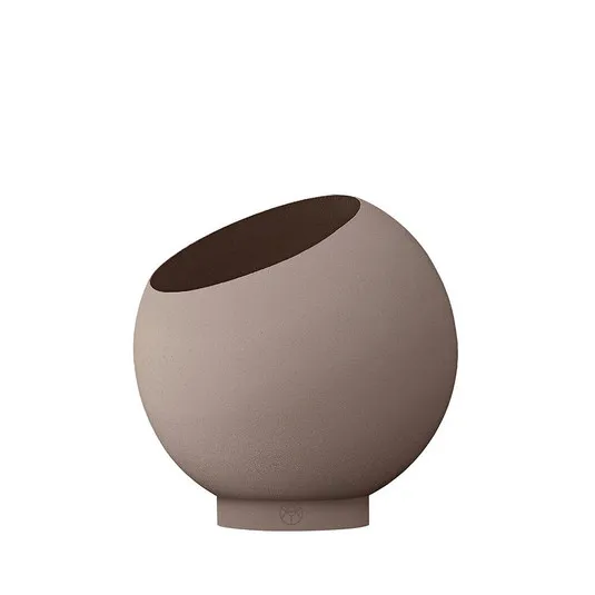 Globe Vaso per Piante Ø21xH18,8 Taupe - AYTM | Acquista online