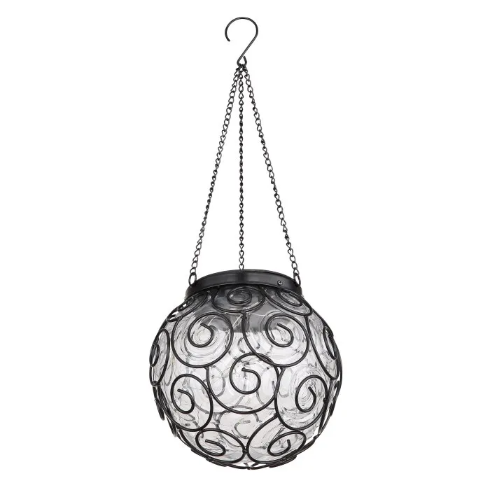 Globo Lampada solare LED Trasparente, 15-Luci