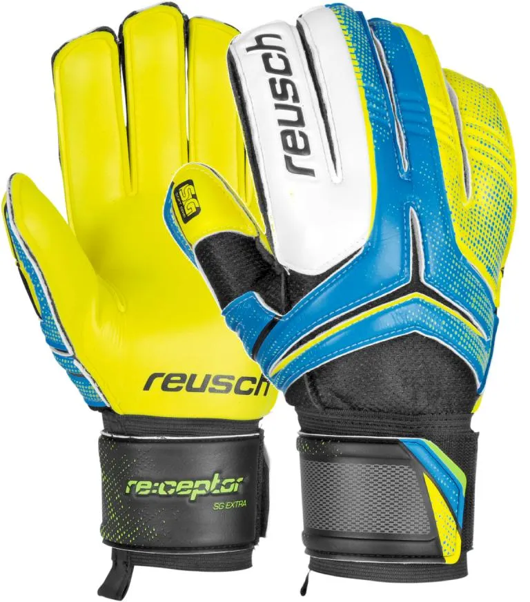 Guanti portiere Reusch Re:Ceptor SG Extra Ocean Yellow