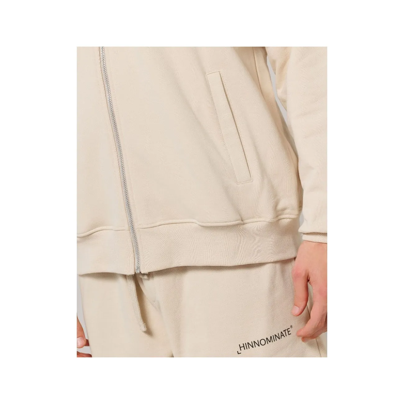 Hinnominate felpa con cappuccio e zip