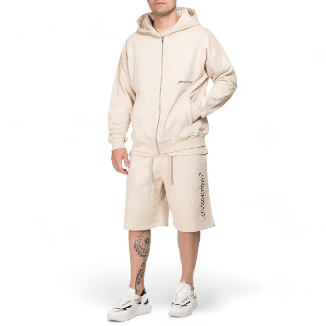 Hinnominate felpa con cappuccio e zip
