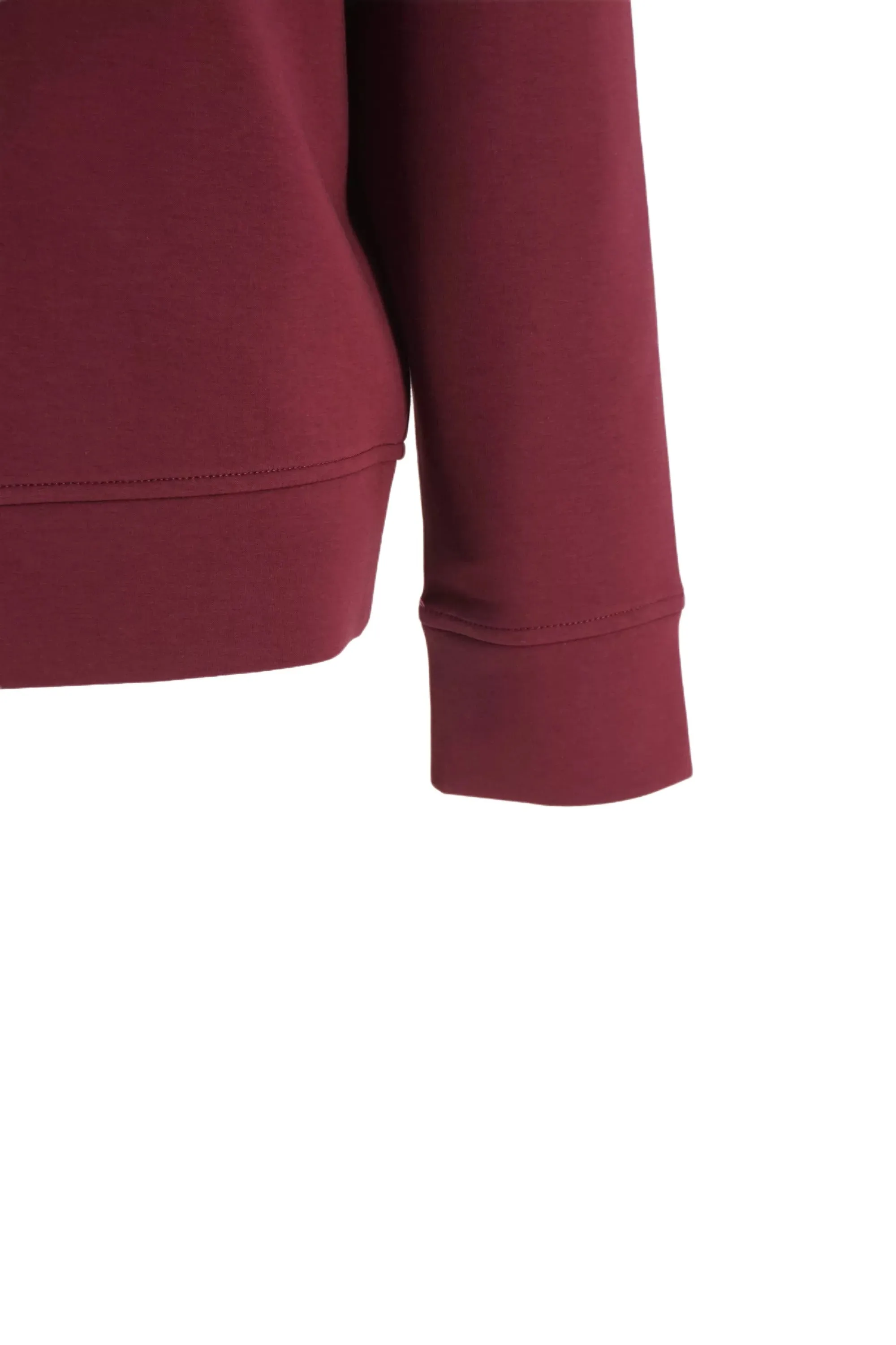 Hooded Sweatshirt with Emporio Armani Logo / Bordeaux
