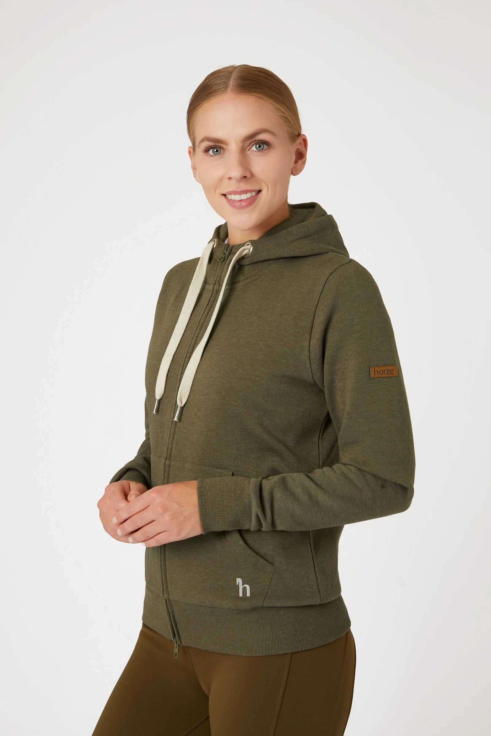 Horze Adena Giacca felpa con cappuccio da donna