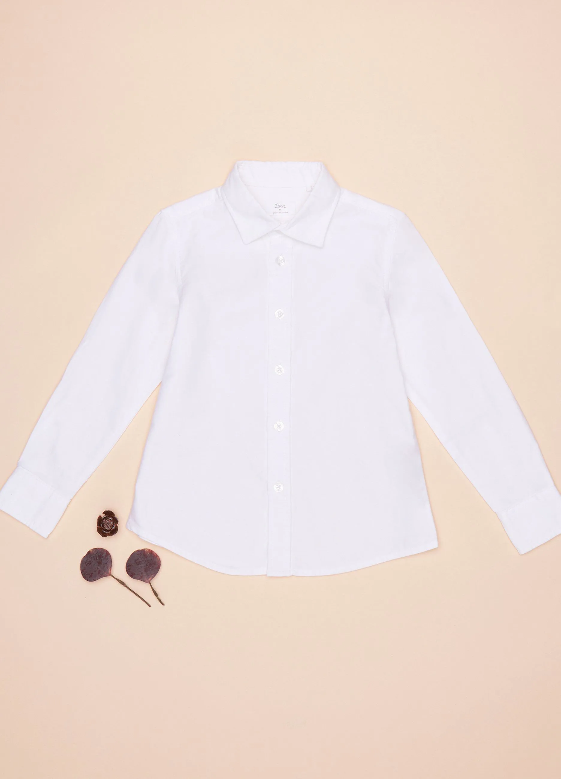 IANA  Camicia in puro cotone oxford IANA bambino