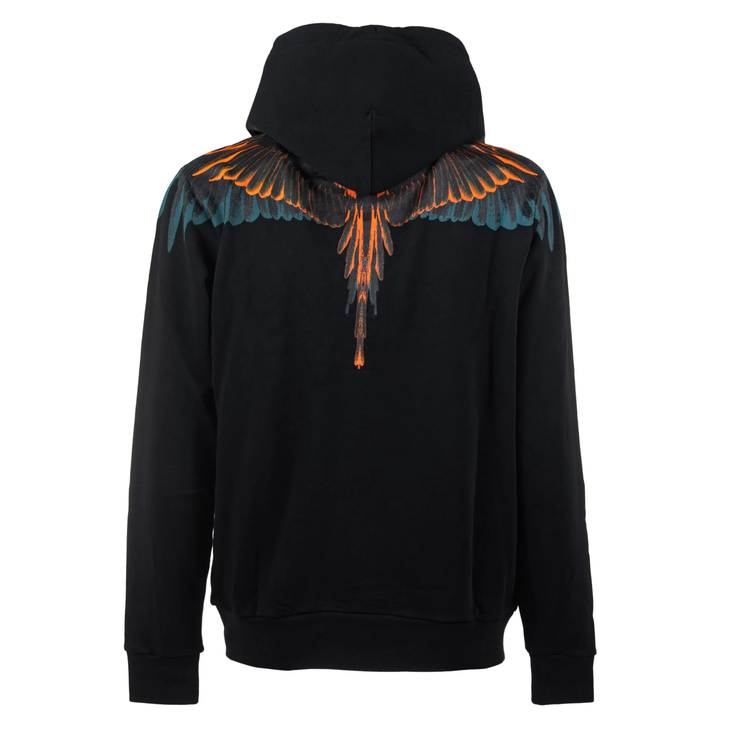 Icon Wings Hoodie Blackorange – Marcelo Burlon County of Milan