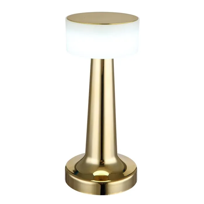 Illuminazione Globo Lighting Angelika Lampada da tavolo LED Ottone, 1-Luce
