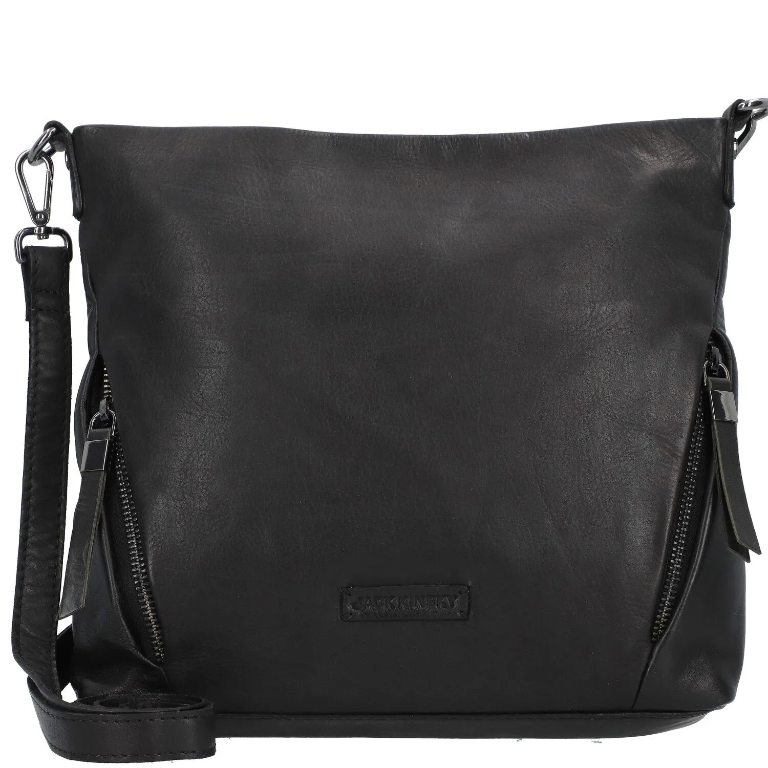 Jack Kinsky Nelson 2 Borsa a tracolla in pelle 27 cm