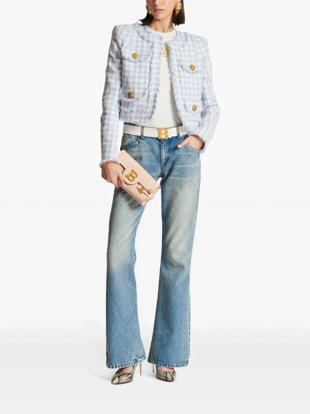 Jeans crop bootcut 'Western'