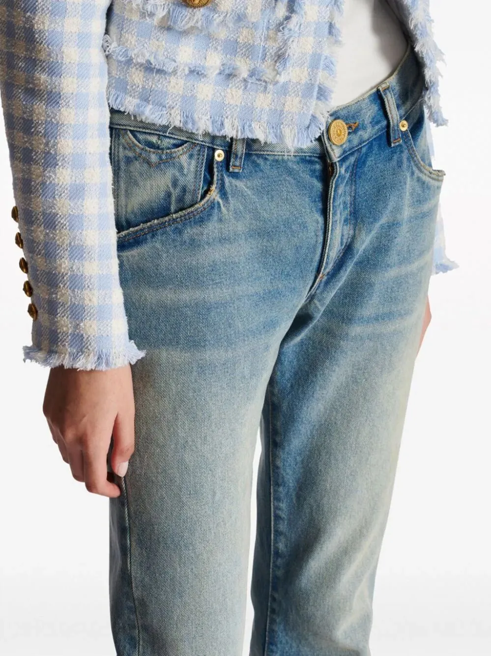 Jeans crop bootcut 'Western'