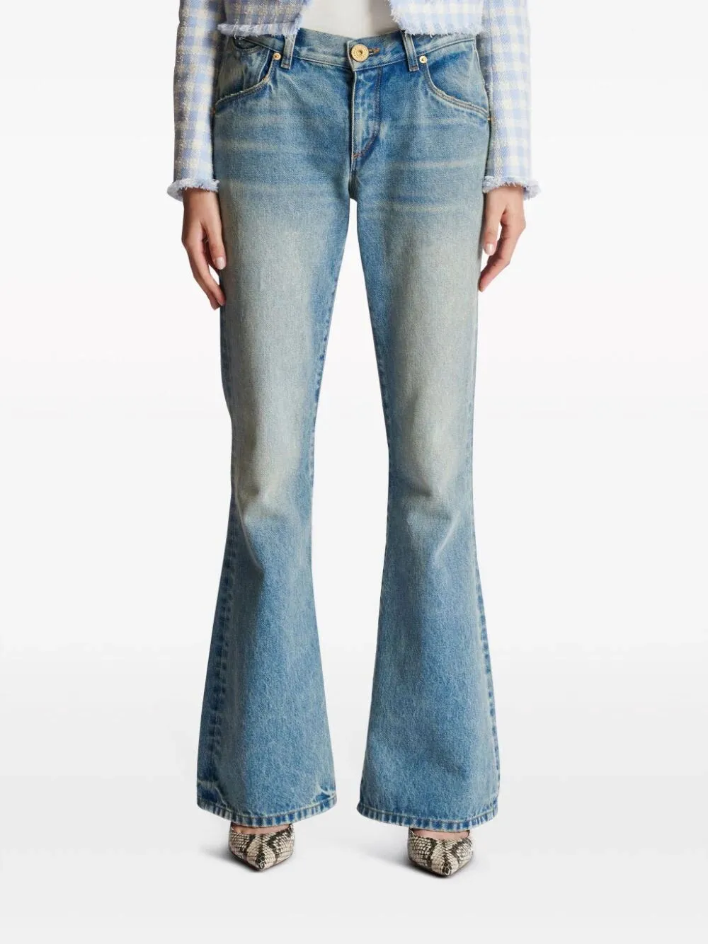 Jeans crop bootcut 'Western'