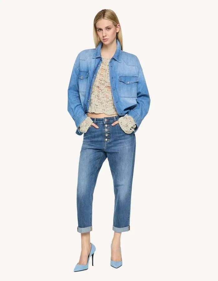JEANS Donna DONDUP DP268 DS0257 GV6T KOONS 800