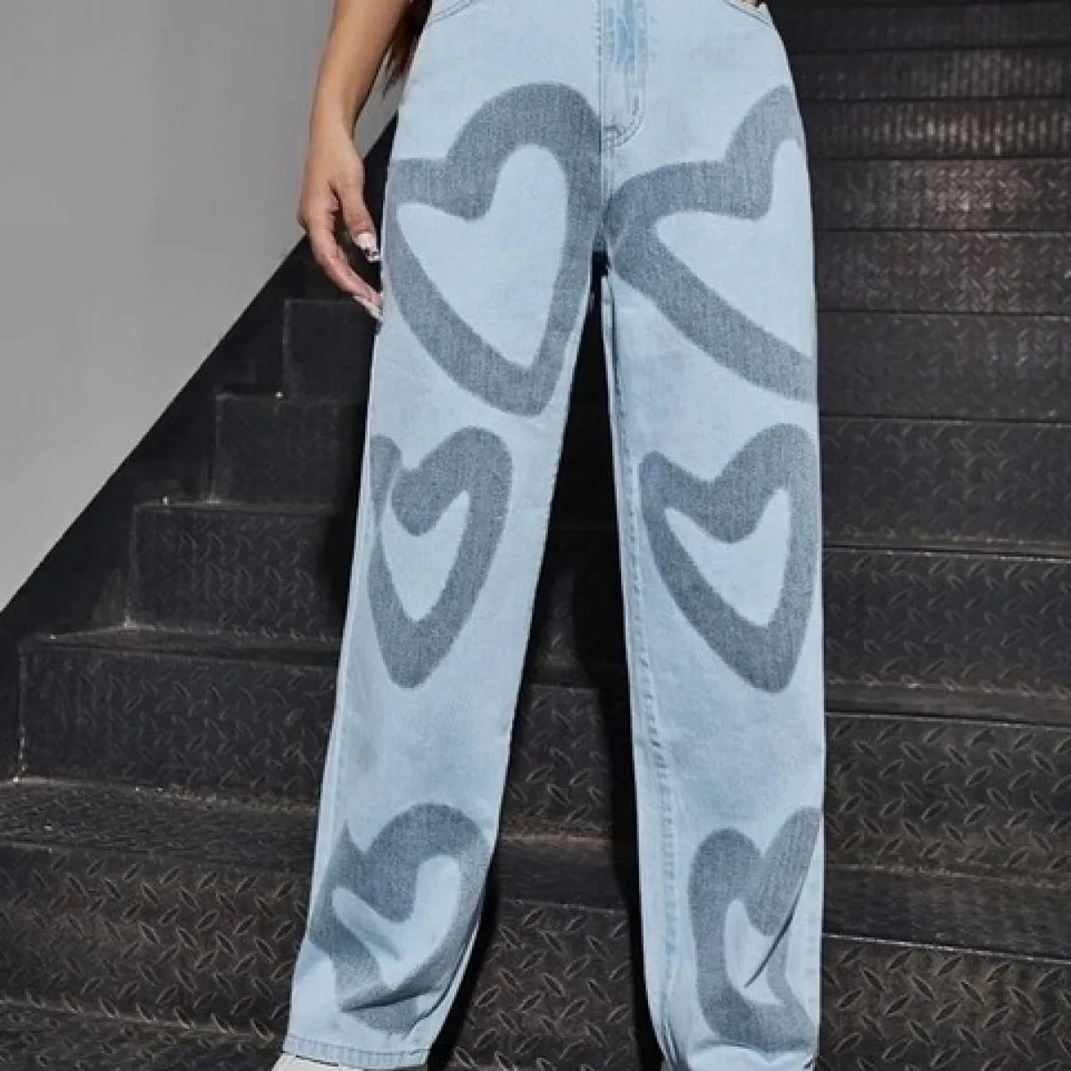 Jeans morbidi e addensati Pantaloni a matita in denim skinny da donna Pantaloni a vita alta moda invernale  Streetwear Abbigl