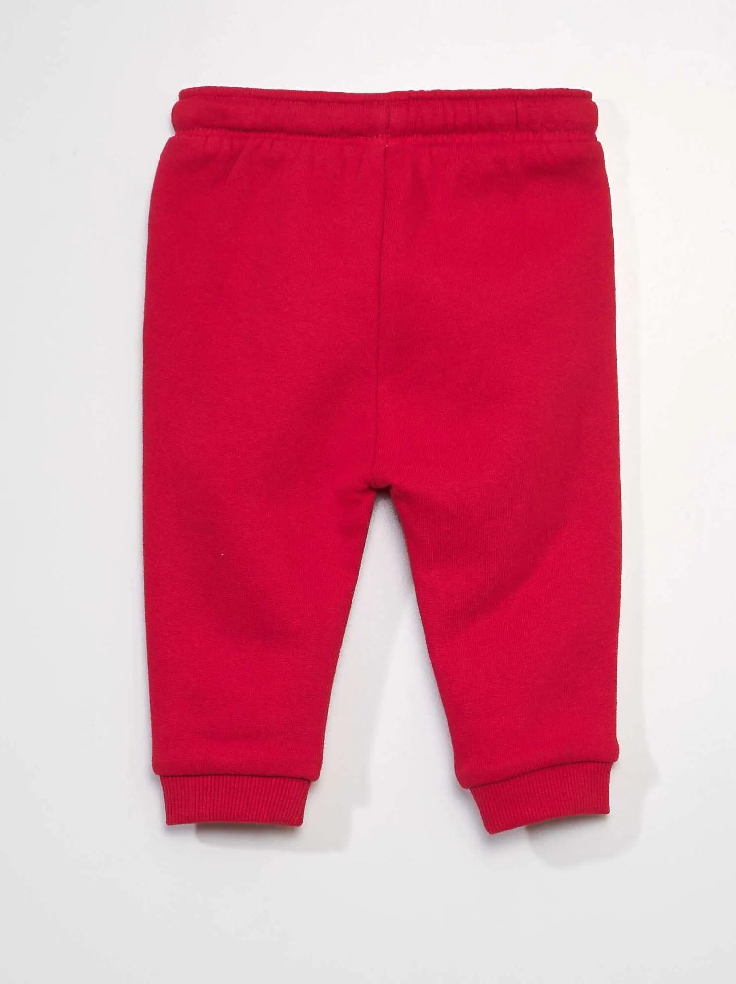 Joggers con tasca a marsupio - rosso