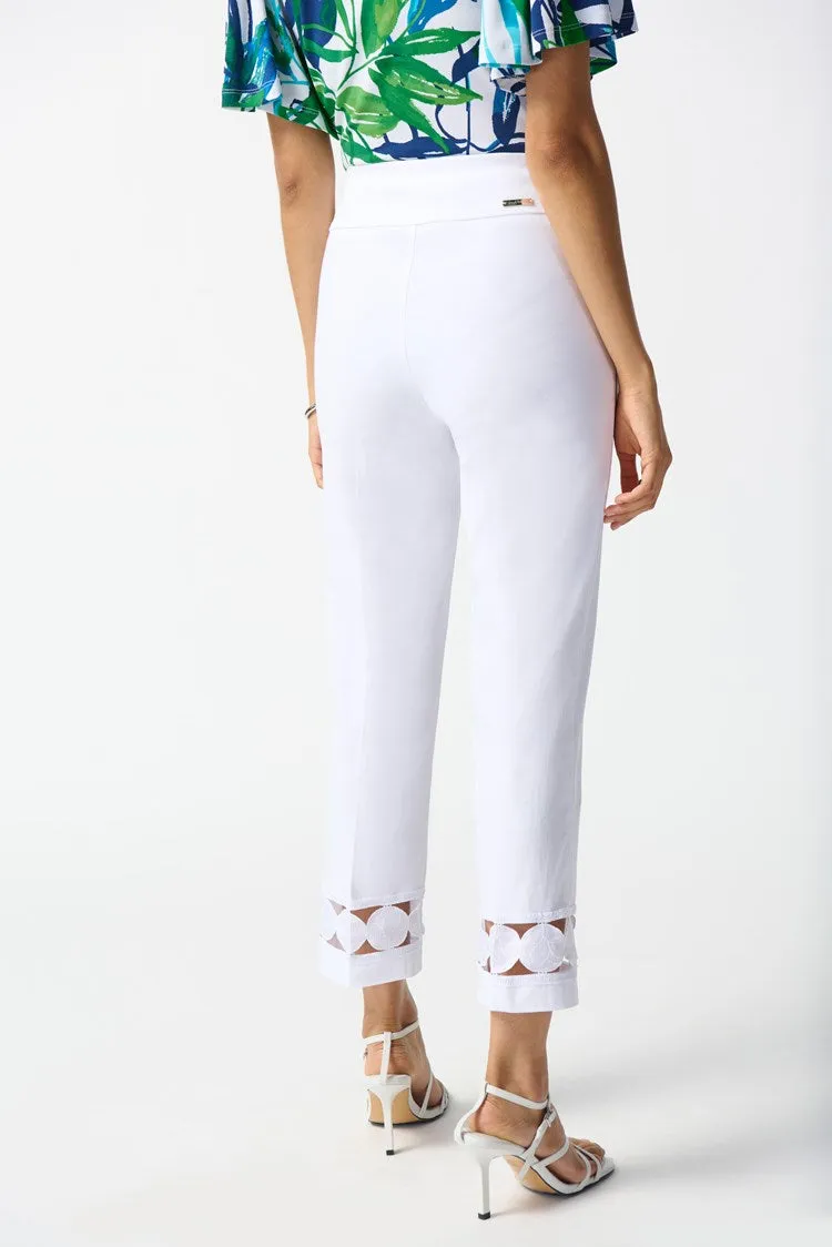 Joseph Ribkoff Pantaloni cropped pull-on in tessuto millennium