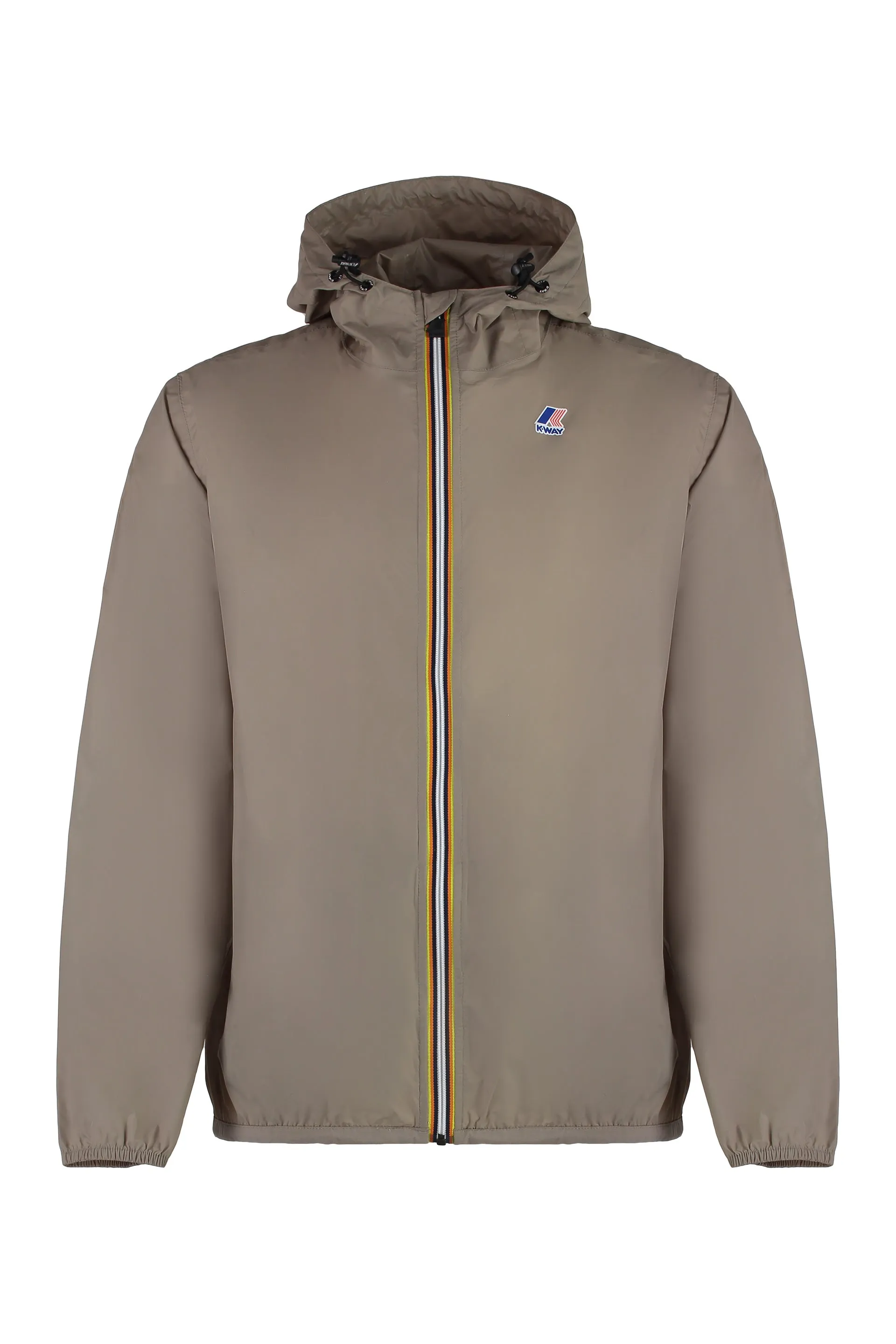 K-Way Giacca Claude in nylon con cappuccio