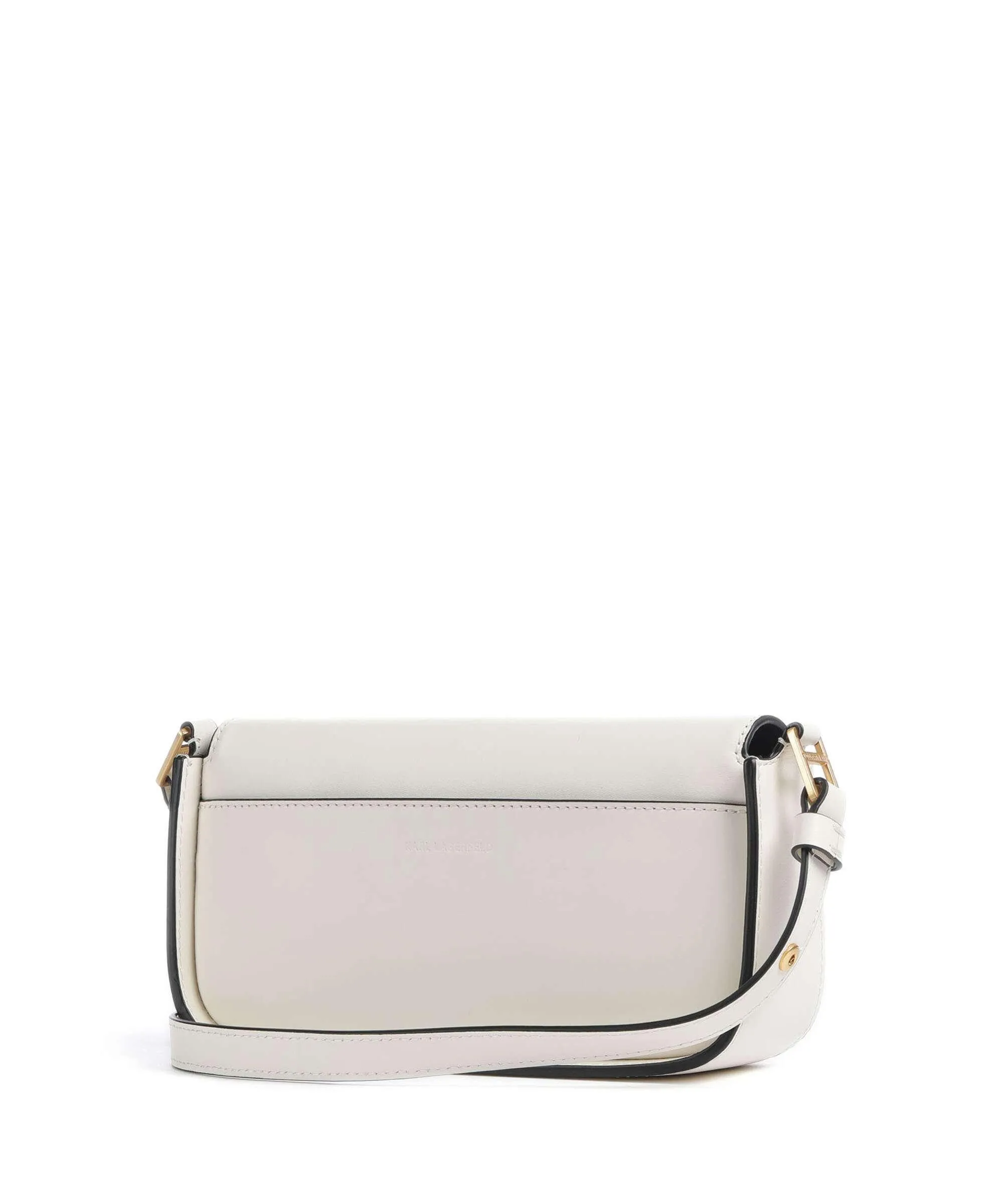  Karl Lagerfeld K/Signature Borsa a tracolla pelle bovina avorio  