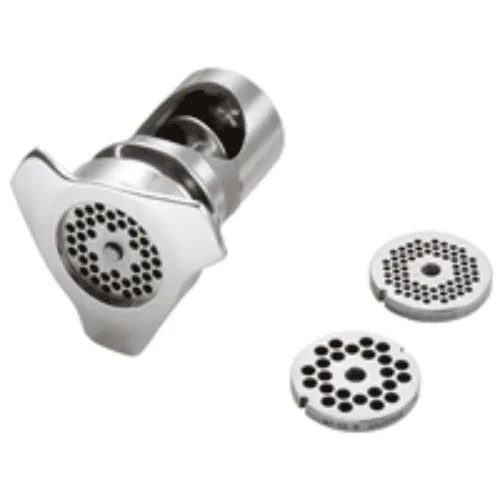 Kit di macinazione “Enterprise” in inox per tritacarne 82 mm con attacco tipo H. Cod. 653725