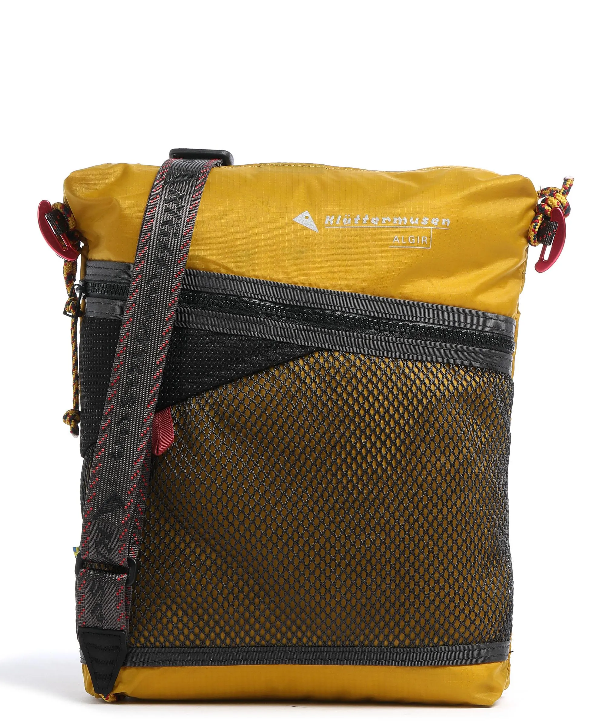  Klättermusen Algir Borsa a tracolla poliammide riciclato giallo senape  