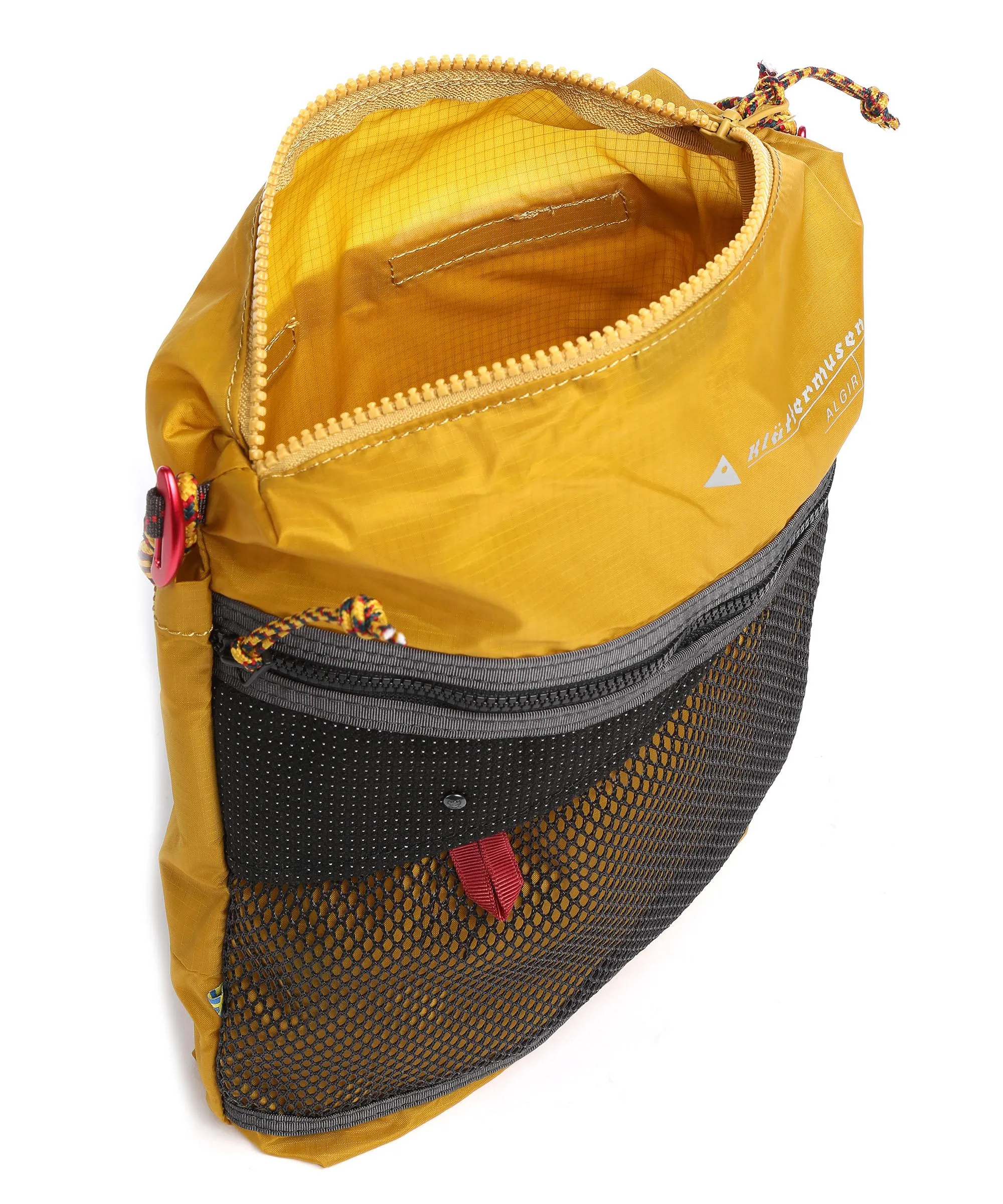  Klättermusen Algir Borsa a tracolla poliammide riciclato giallo senape  