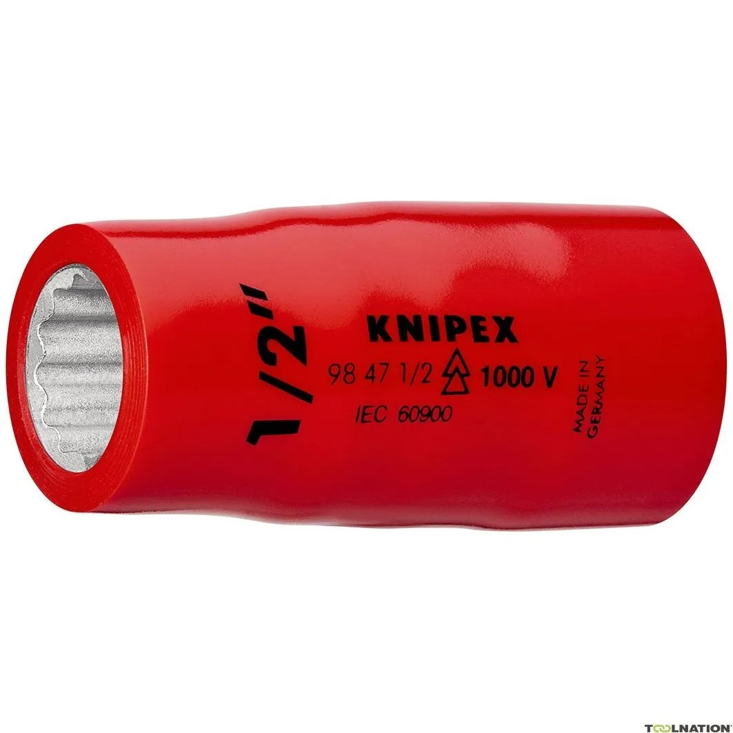Knipex 98 47 11/16" Tappo per cricchetto (doppio esagono) 11/16"