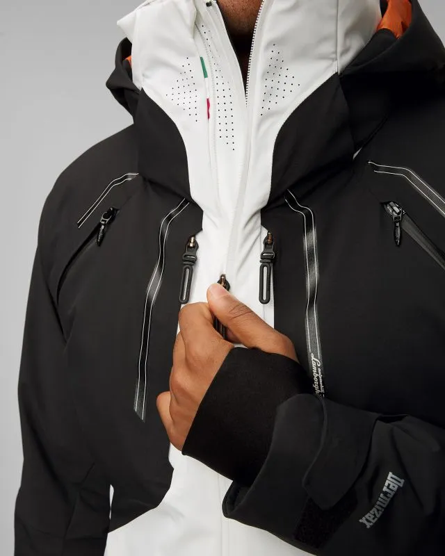 Kurtka narciarska męska Descente x Lamborghini Streamline Insulated Jacket LAM44-002-bkwh