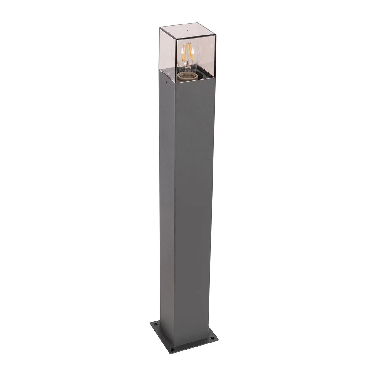 Lampada da esterno intelligente da terra antracite 70 cm incluso WiFi P45 - Danimarca