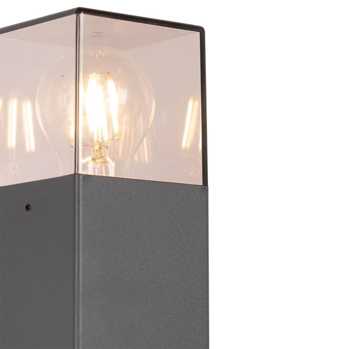 Lampada da esterno intelligente da terra antracite 70 cm incluso WiFi P45 - Danimarca