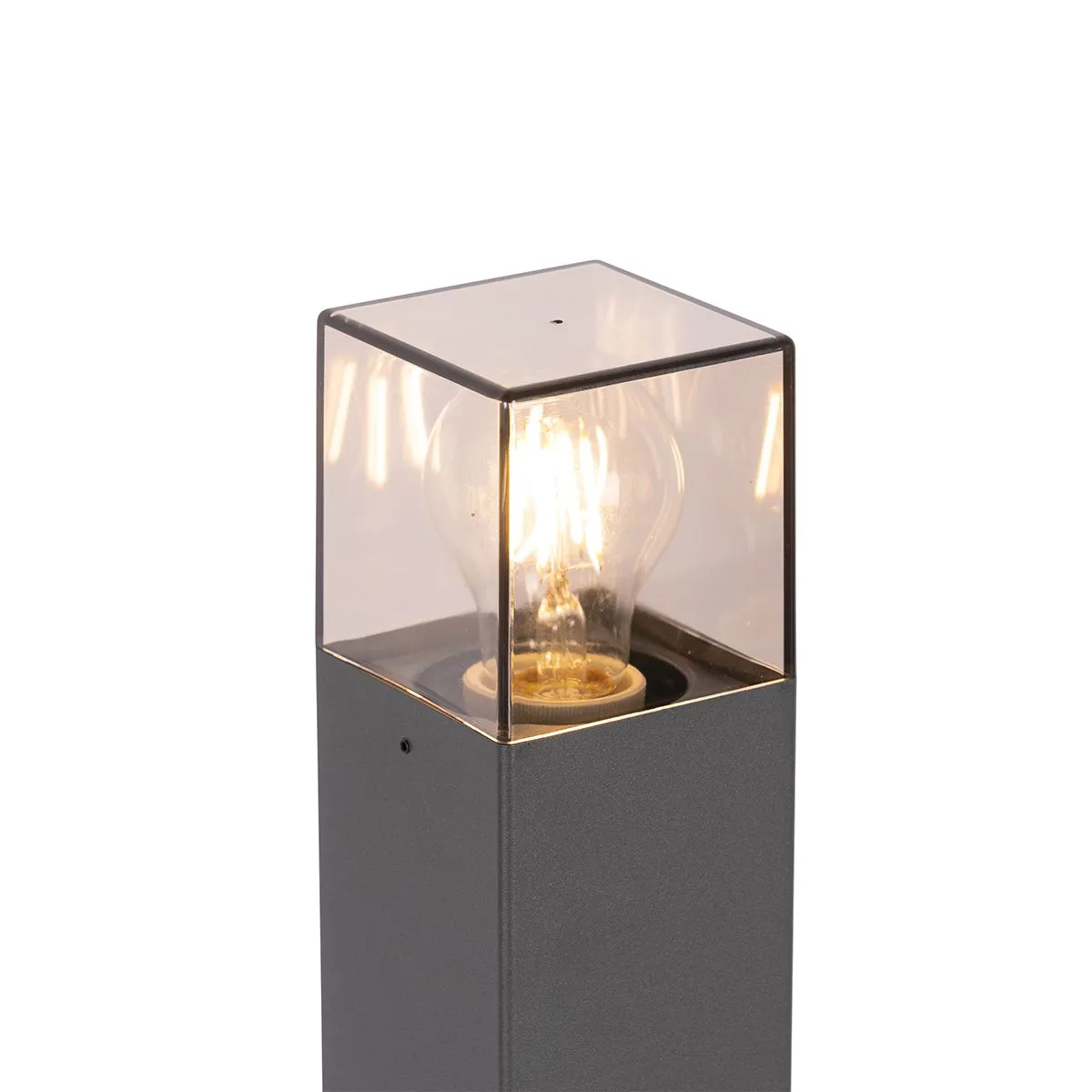 Lampada da esterno intelligente da terra antracite 70 cm incluso WiFi P45 - Danimarca