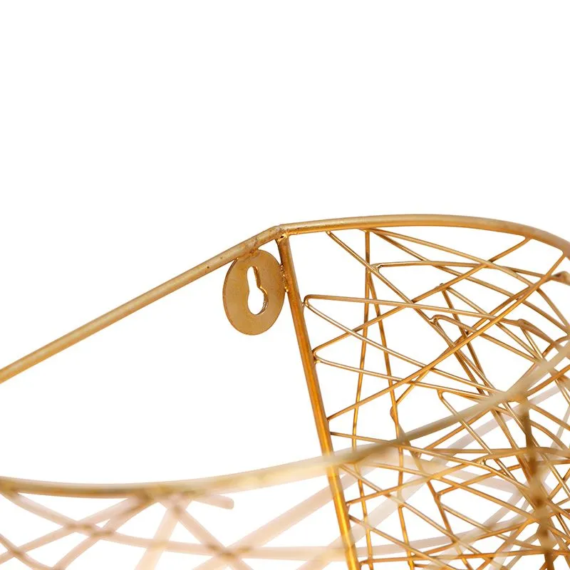Lampada da parete design oro - Sarella