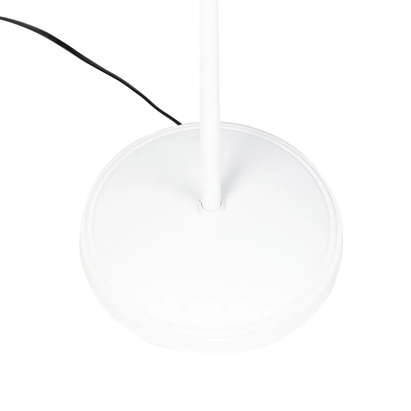 Lampada da terra industriale bianca a 3 luci - Tommy