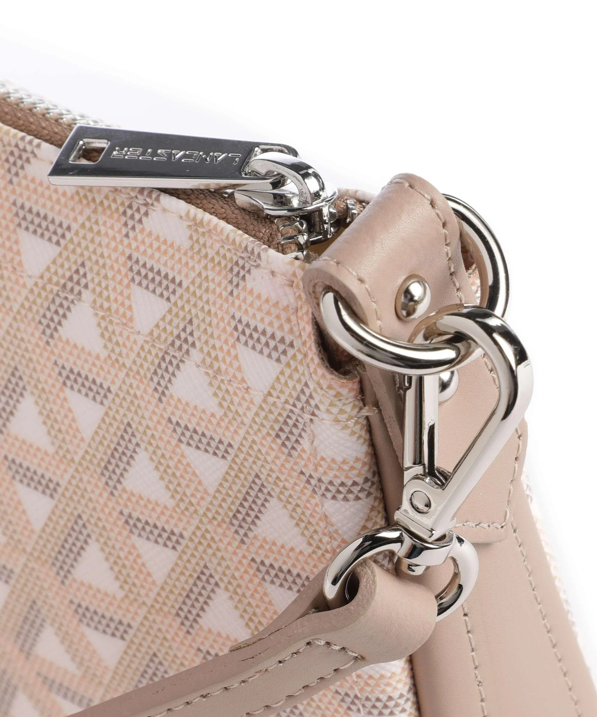  Lancaster Ikon Borsa a tracolla pelle sintetica beige  