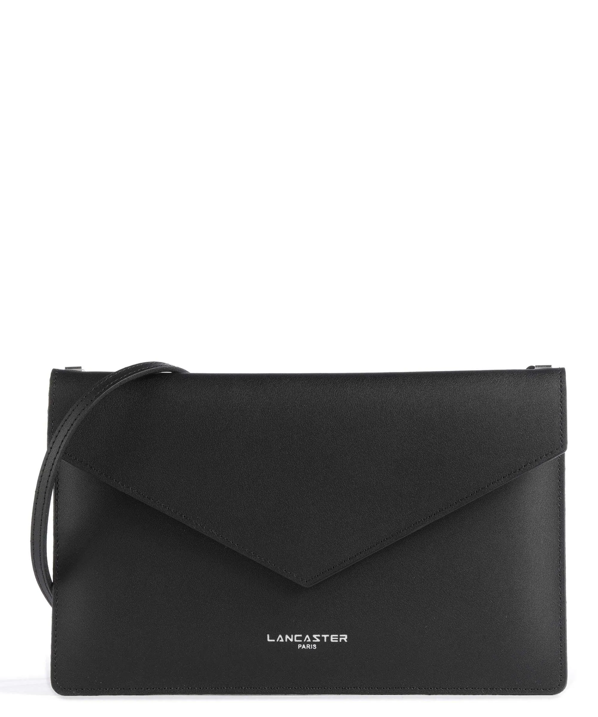  Lancaster Pur & Element City Borsa a tracolla pelle di vacchetta finemente grana nero  