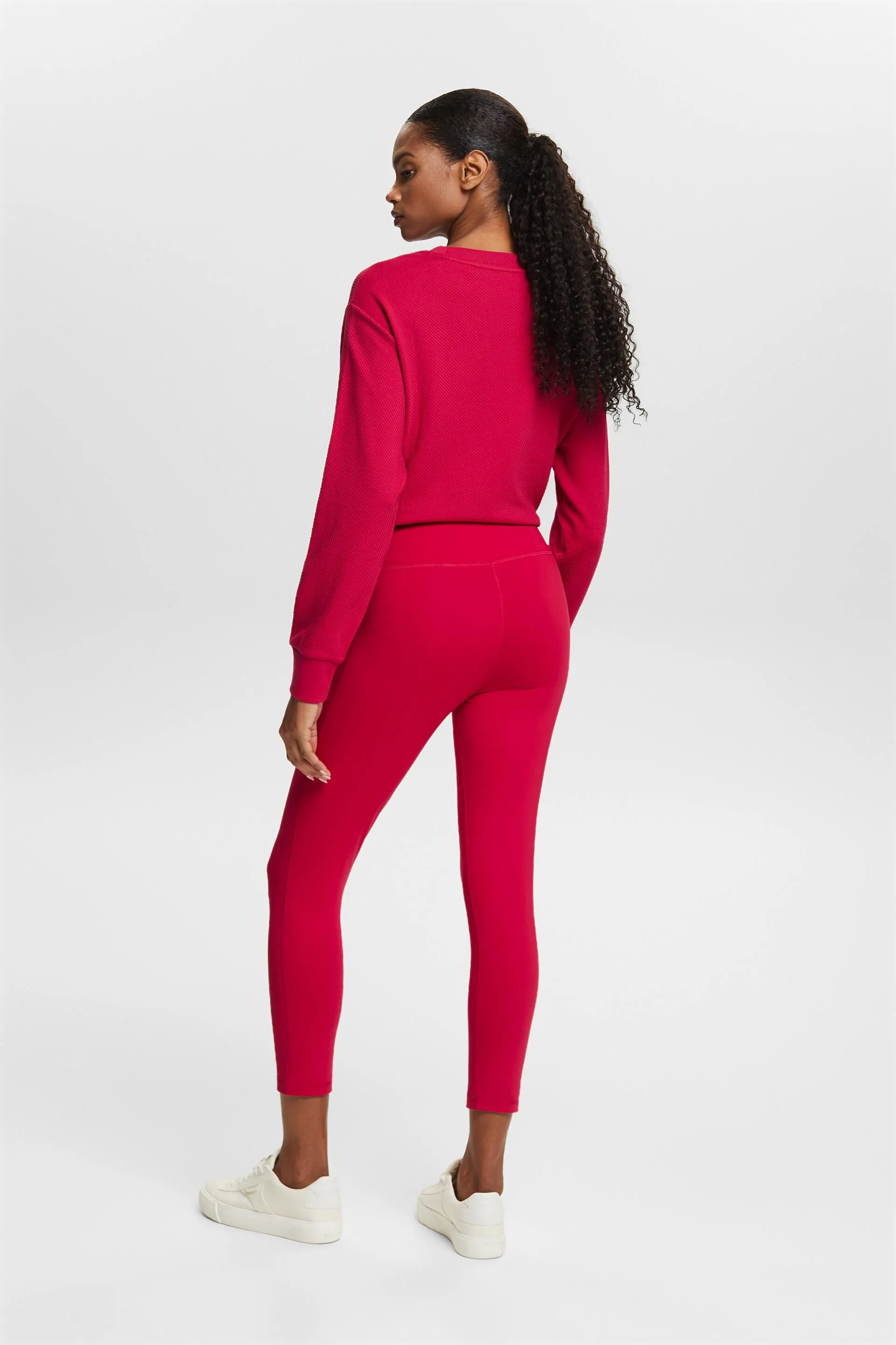 Leggings active skinny dal taglio cropped