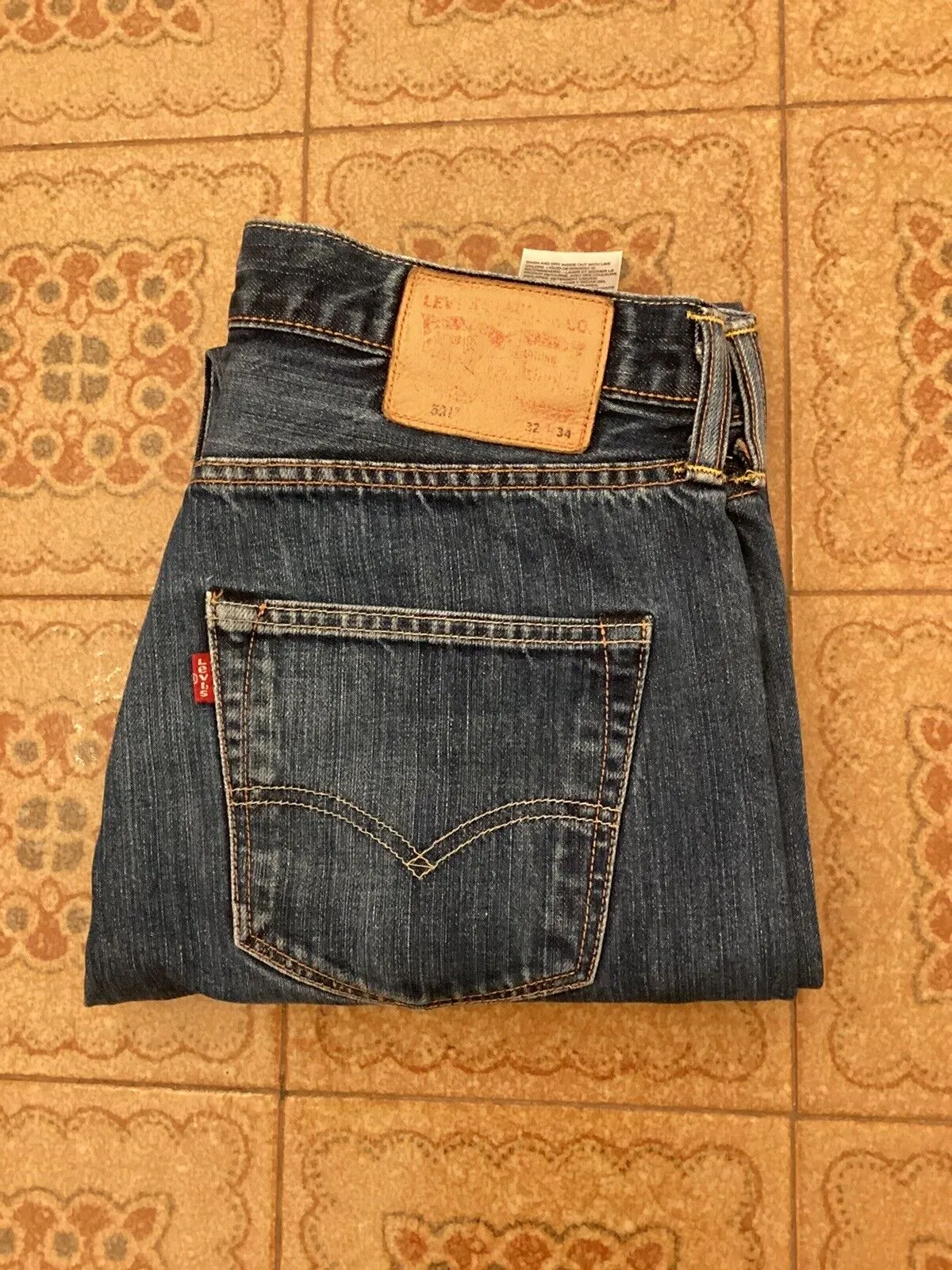 Levi's 501 Vintage Jeans Levis Taglia W25-28-29-30-32-33-34-36-38-40